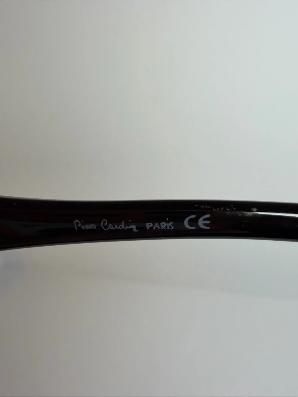 Vintage Pierre Cardin 90s Style Black Sunglasses